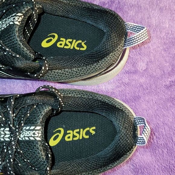 Asics Women's Gel-Venture 8 Trail Running Shoes 1012A706 Size 7 Black Purple - Picture 6 of 11